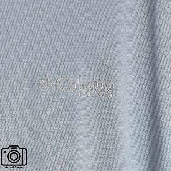 Columbia PFG XL Beacon Gray Skiff Guide III Short Sleeve Shirt FM6020 - Picture 9 of 11